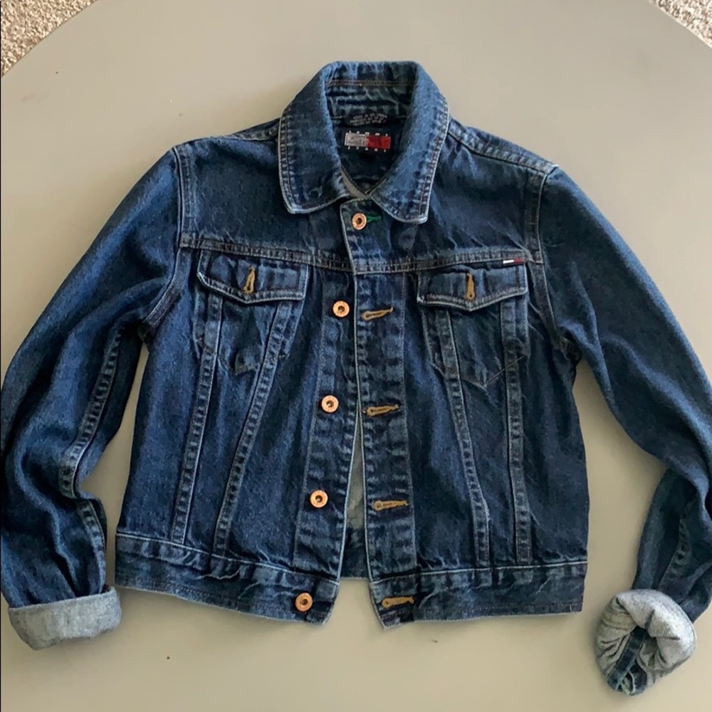 Tommy Hilfiger Jean Jacket Vintage Style Small